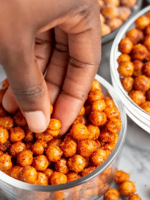 Crispy Air Fryer Chickpeas