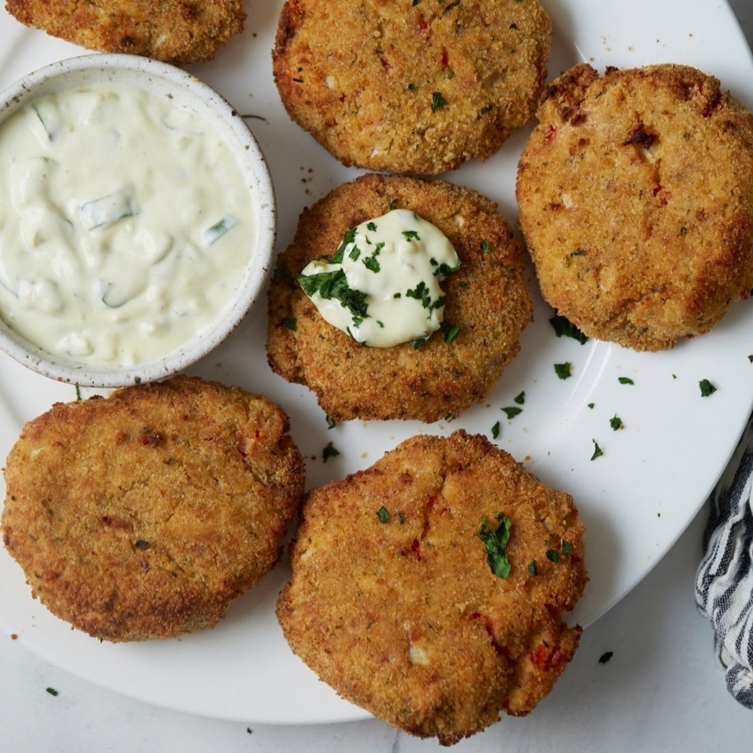 Air Fryer Salmon Patties My Forking Life