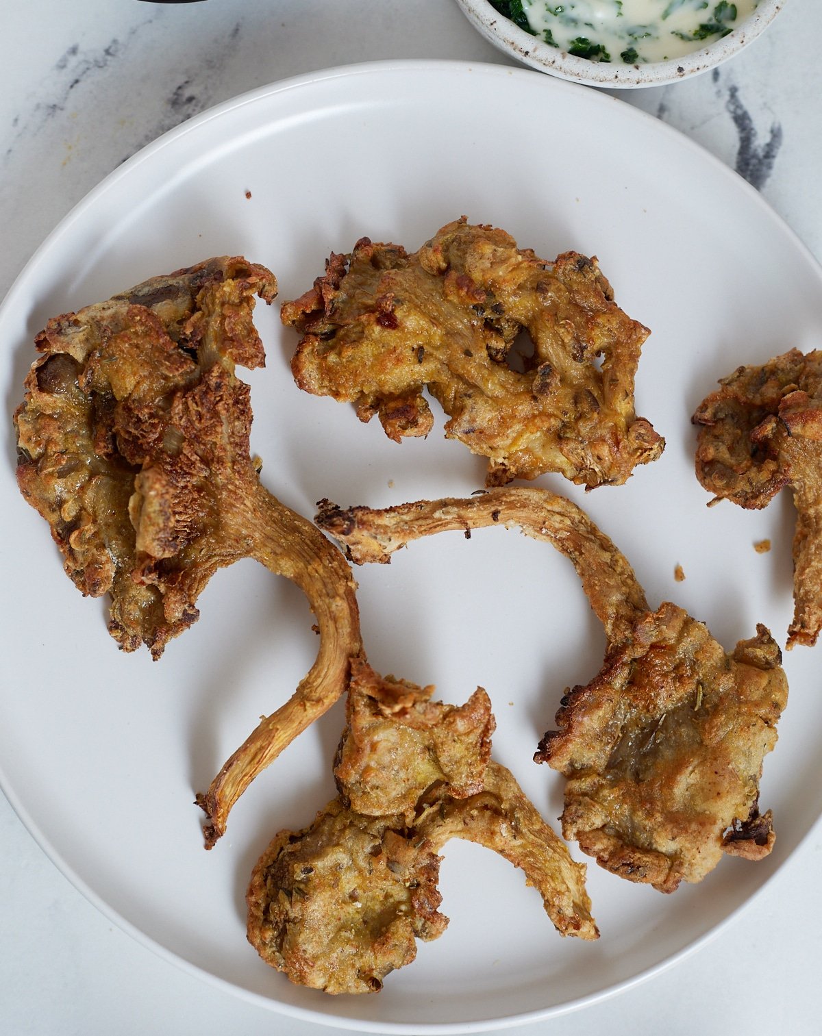 Air Fryer Fried Mushrooms - My Forking Life