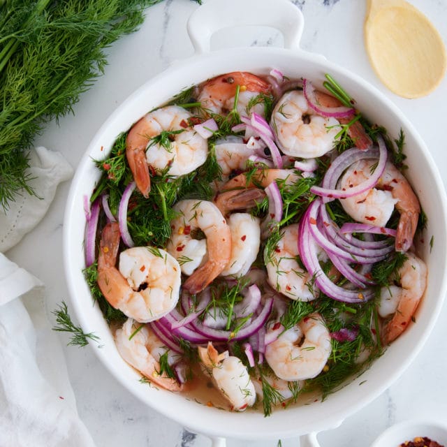 Easy Southern Pickled Shrimp My Forking Life