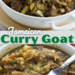 pin image for Jamaican curry goat