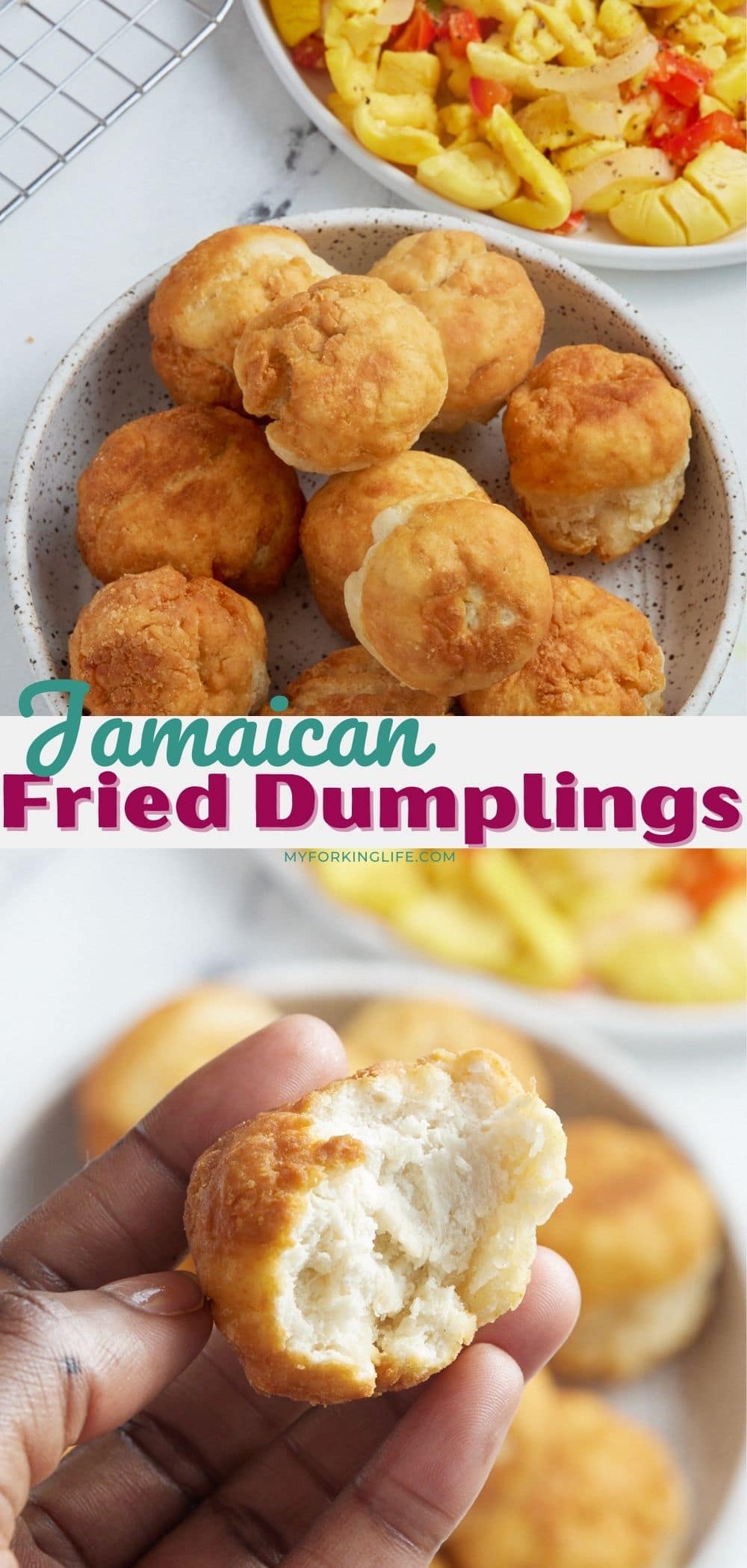 Classic Jamaican Fried Dumplings Recipe My Forking Life classic-jamaican-fried-dumplings-recipe-my-forking-life