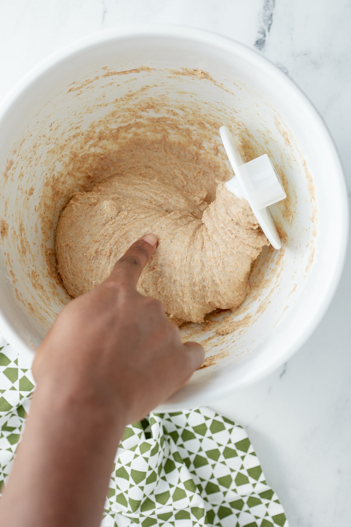 The dough once it is kneaded.