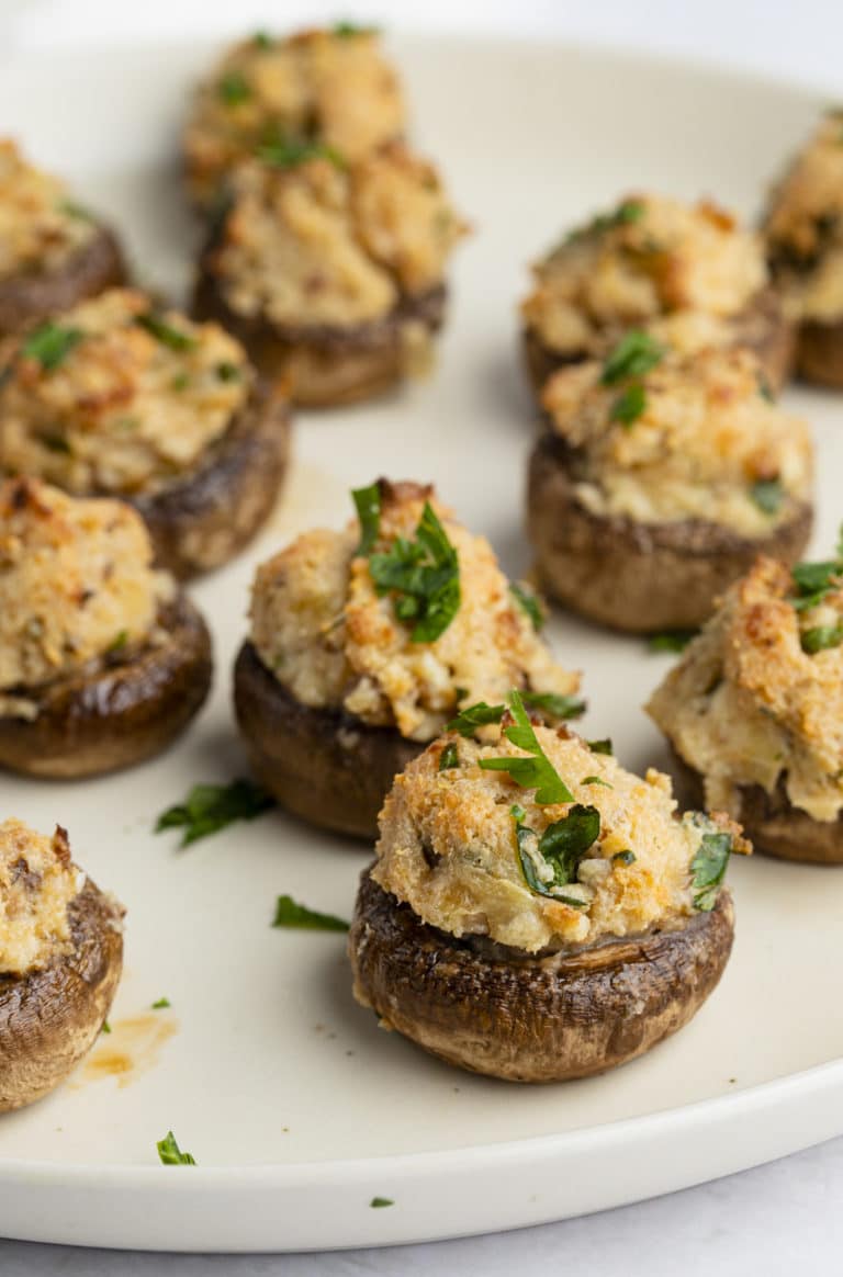 Cream Cheese Stuffed Mushrooms My Forking Life