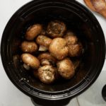 mushrooms in slow cooker