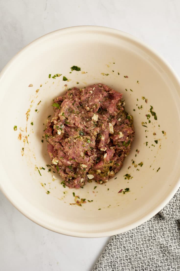 Lamb Meatballs with Herb Yogurt Sauce