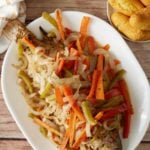 jamaican escovitch fish on a plate