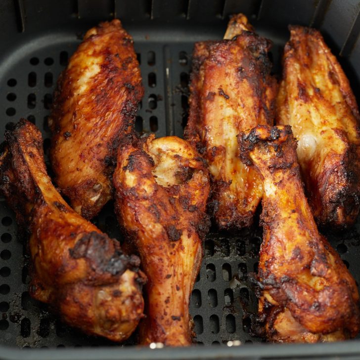 Seasoned Air Fryer Turkey Wings My Forking Life