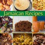 collage of popular jamaican recipes