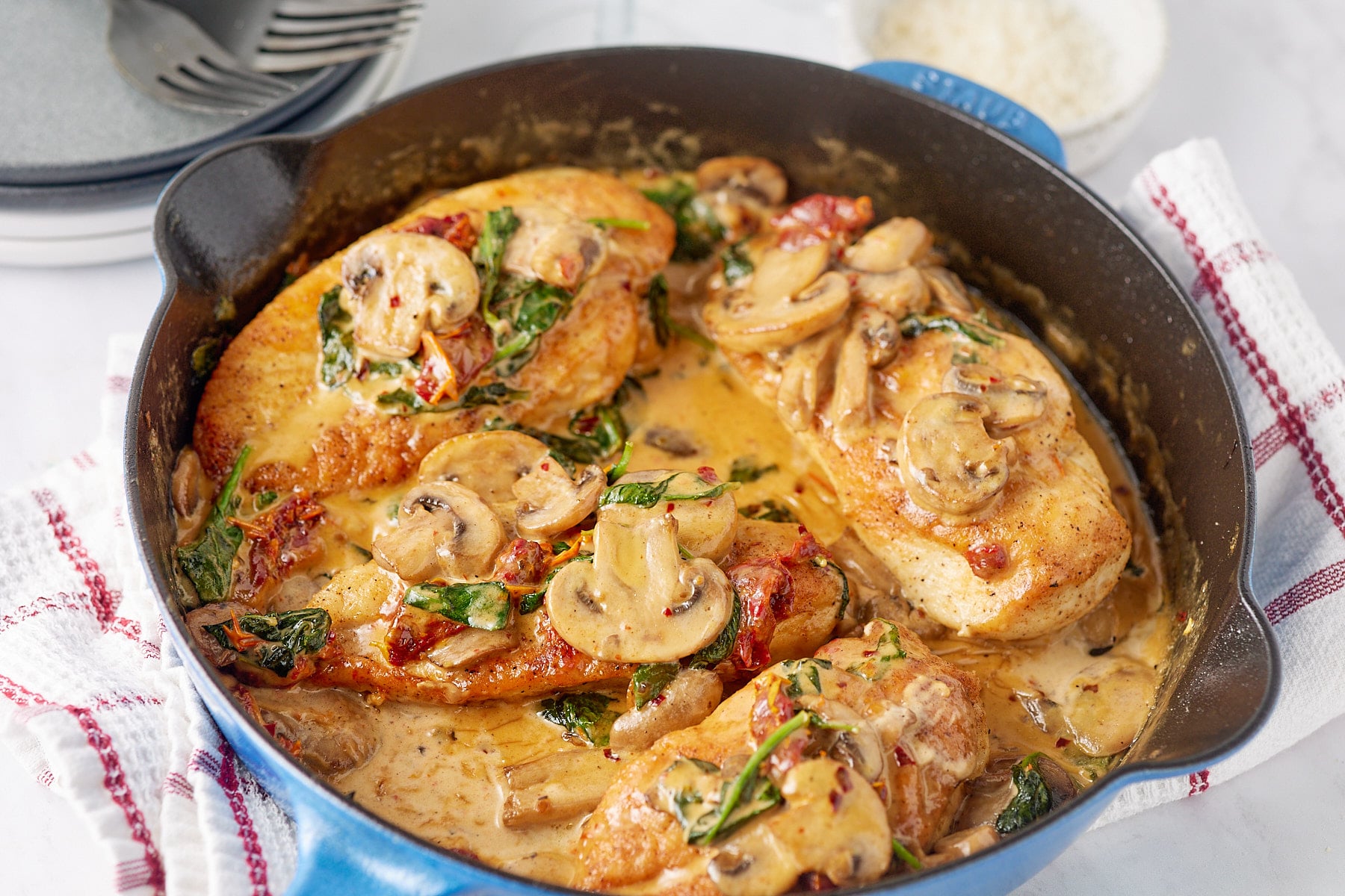 Creamy Champagne Chicken - My Forking Life