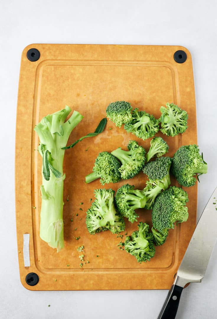 How to Cut Broccoli My Forking Life
