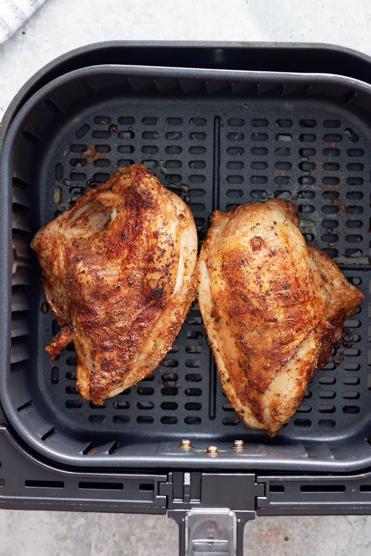 Air Fryer Bone-In Chicken Breasts Recipe