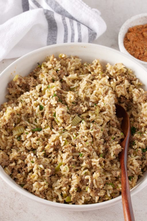 Easy Dirty Rice Recipe - My Forking Life
