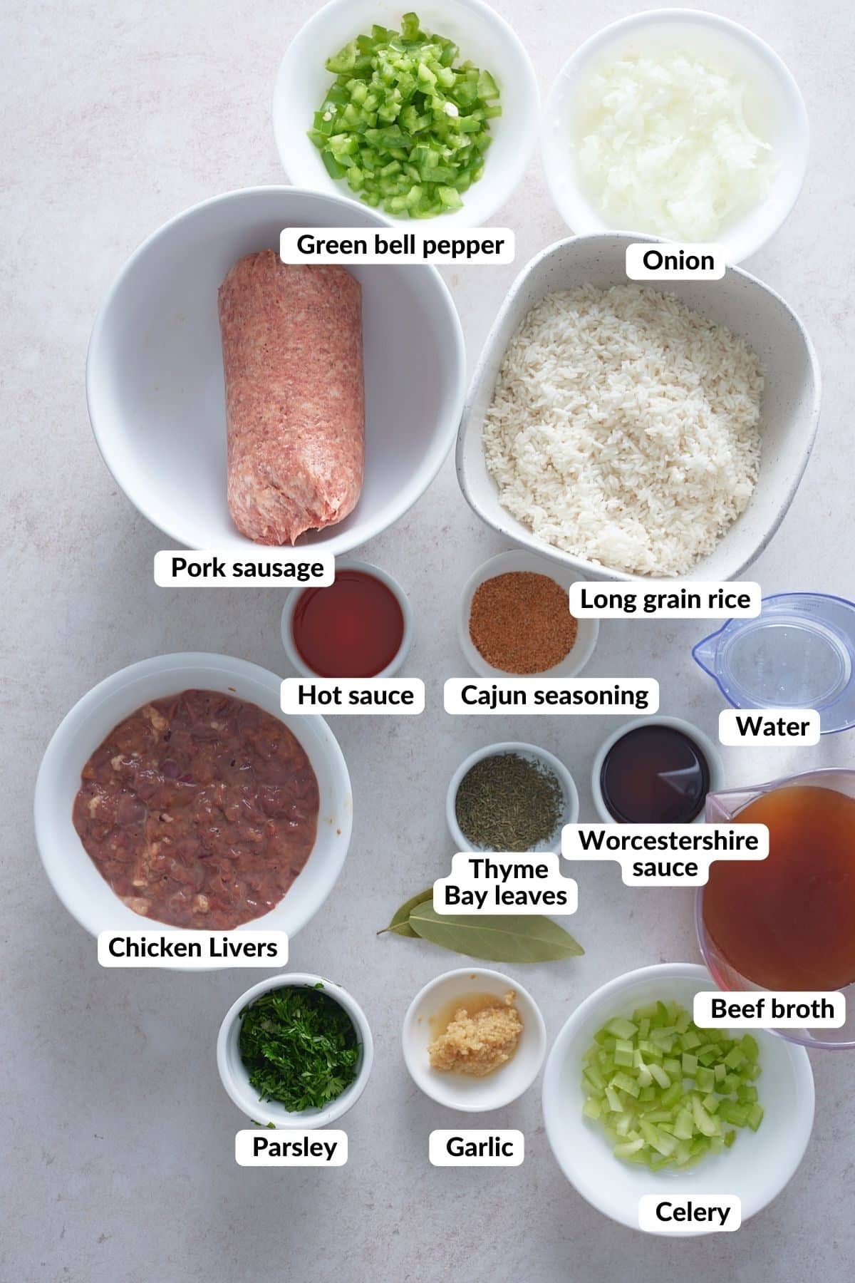 dirty rice ingredients