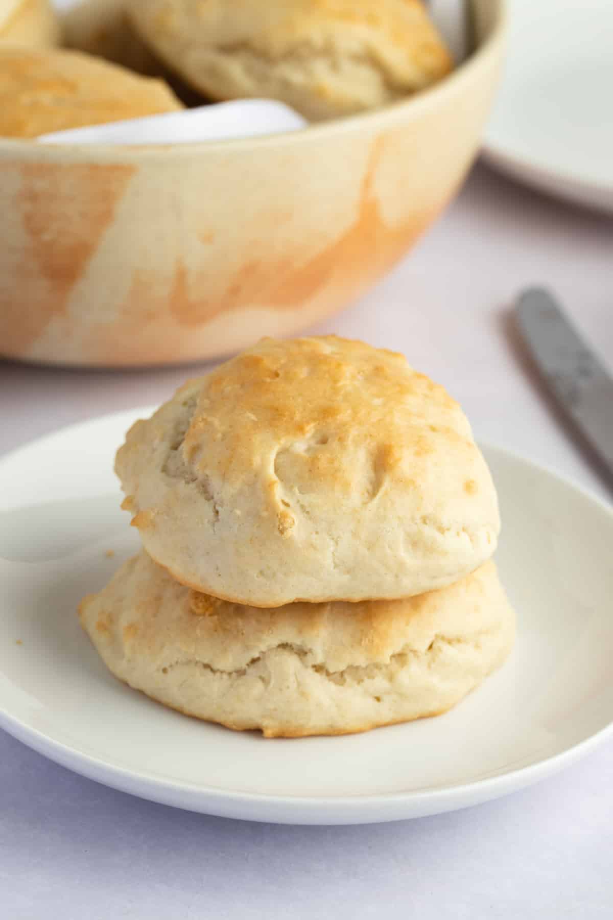 biscuits stacked on top of each other