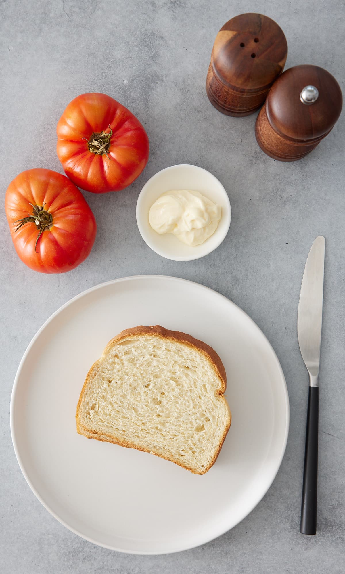 Southern tomato sandwich ingredients