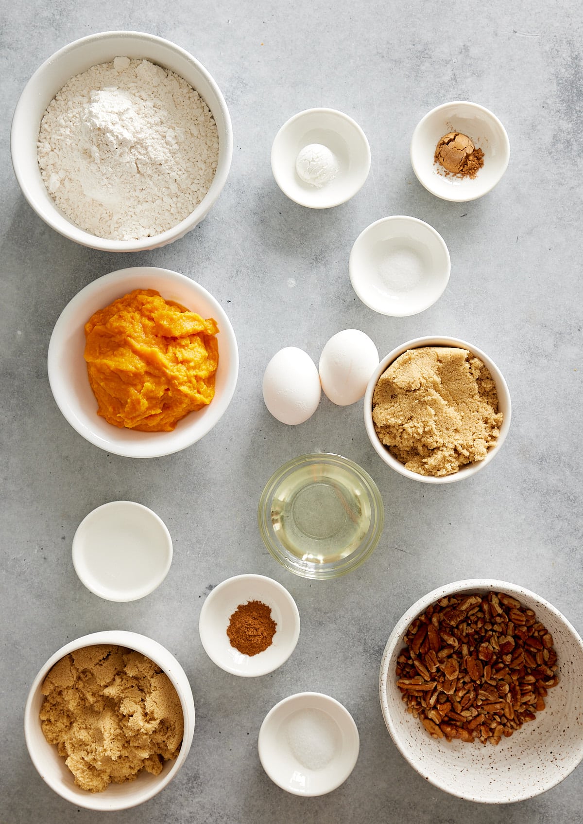 Sweet potato bread ingredients