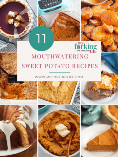 grid of sweet potato recipes