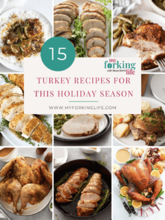 15 turkey recipes for the holiday season graphic