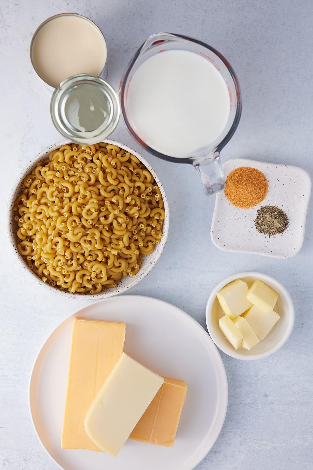 slow cooker mac and cheese ingredients