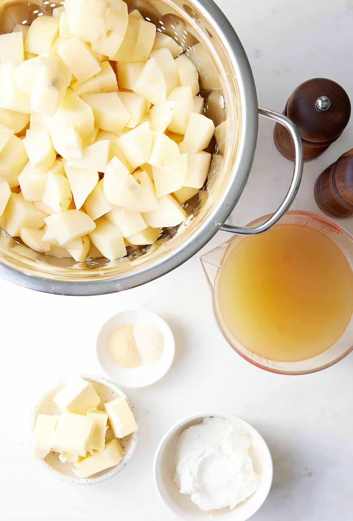 slow cooker mashed potatoes ingredients