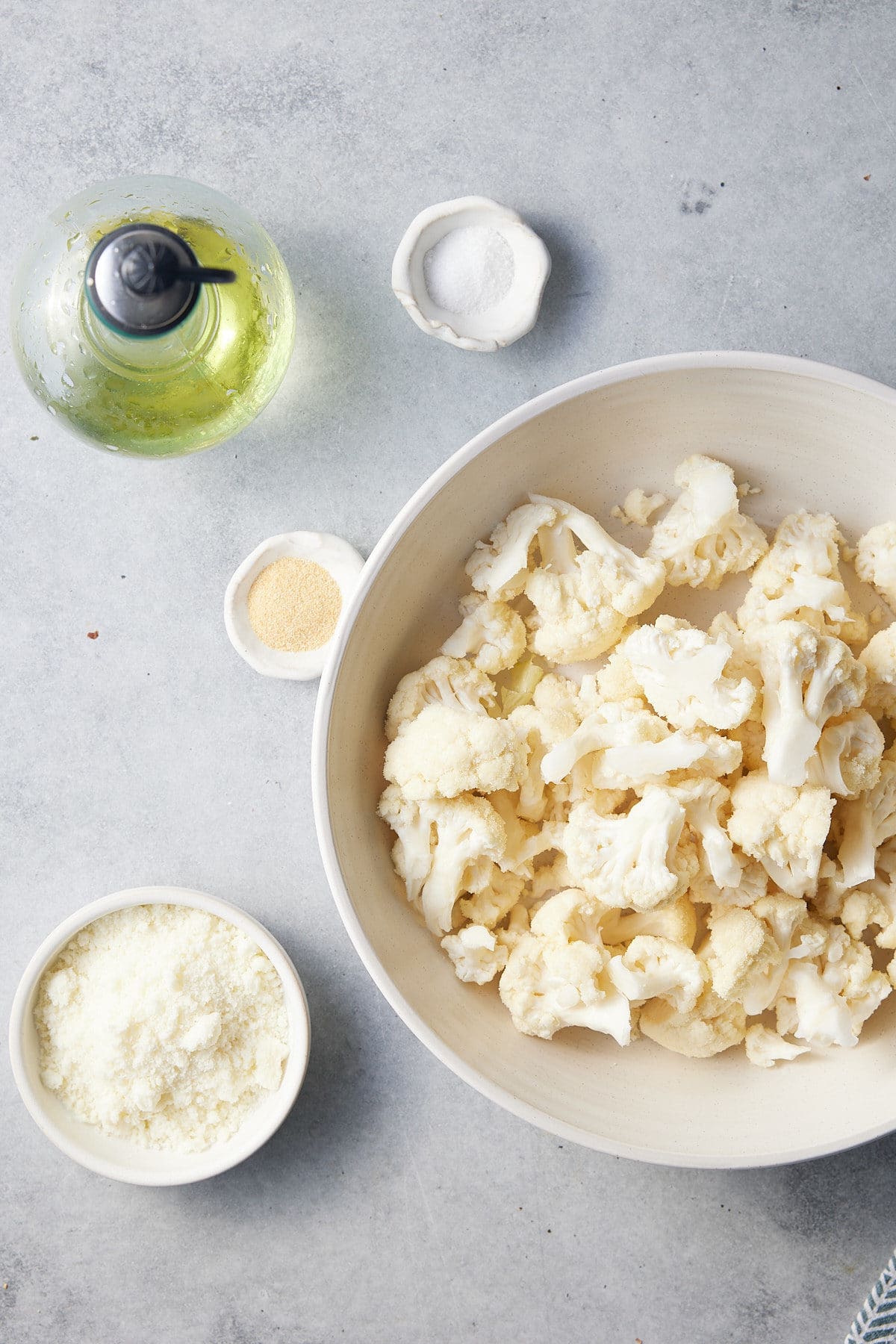 air fryer cauliflower recipe ingredients