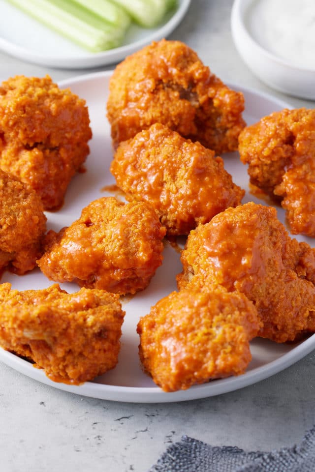 Air Fryer Cauliflower Wings My Forking Life
