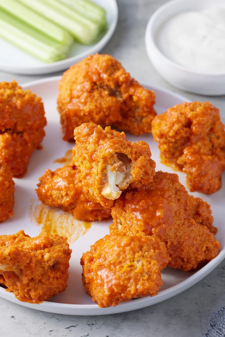 Air Fryer Cauliflower Wings My Forking Life