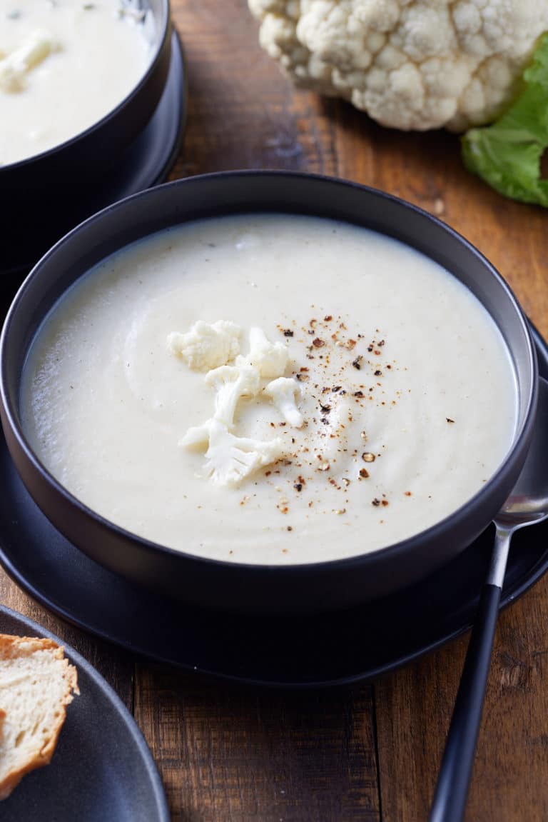 Creamy Cauliflower Soup - My Forking Life