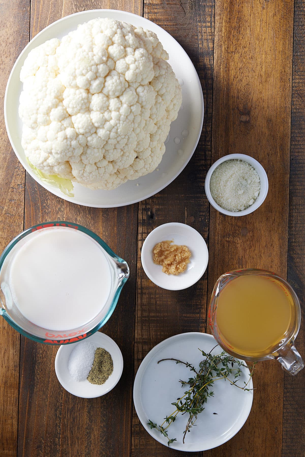 cauliflower soup ingredients