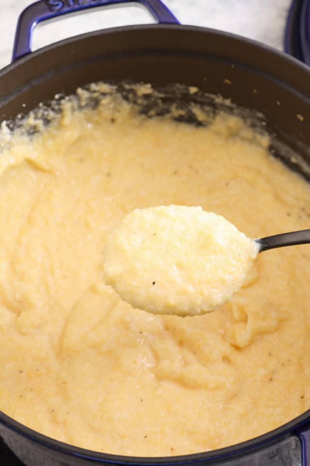 Creamy Polenta Recipe My Forking Life