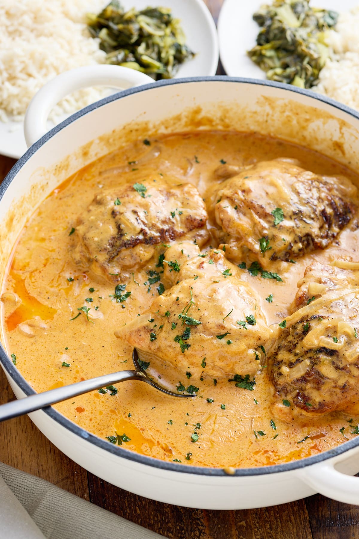 Smothered Chicken Recipe (with Creamy Onion Gravy)