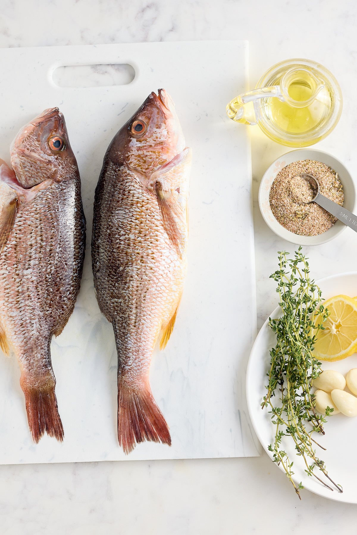 Roasted Chili-Garlic Red Snapper