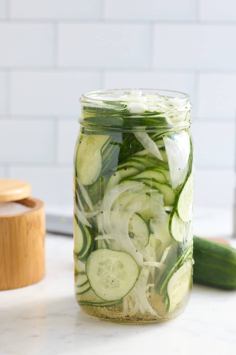 Homemade Refrigerator Pickles (Quick & Easy) My Forking Life