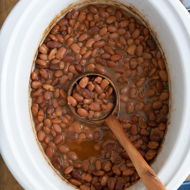 Slow Cooker Pinto Beans My Forking Life