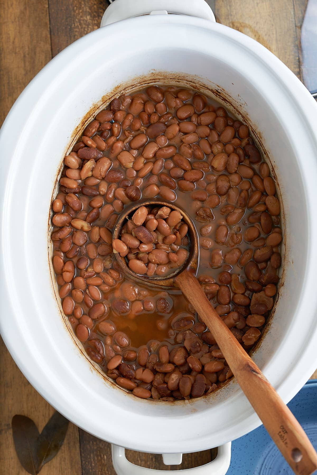 Slow Cooker Pinto Beans - My Forking Life