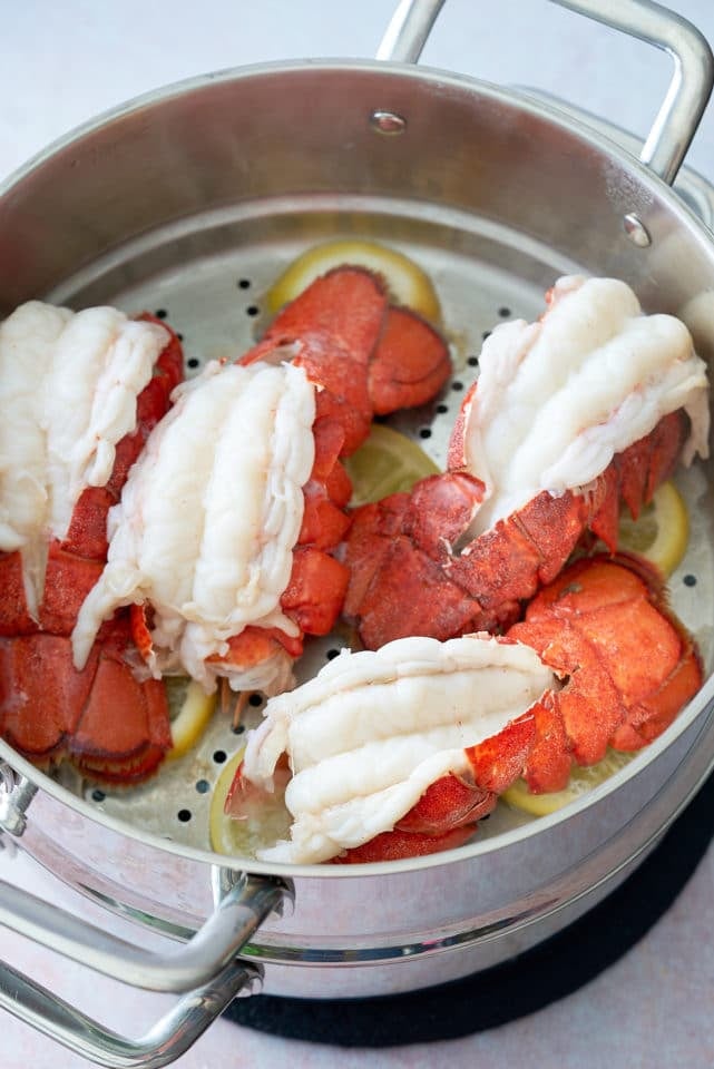 Steamed Lobster Tails My Forking Life