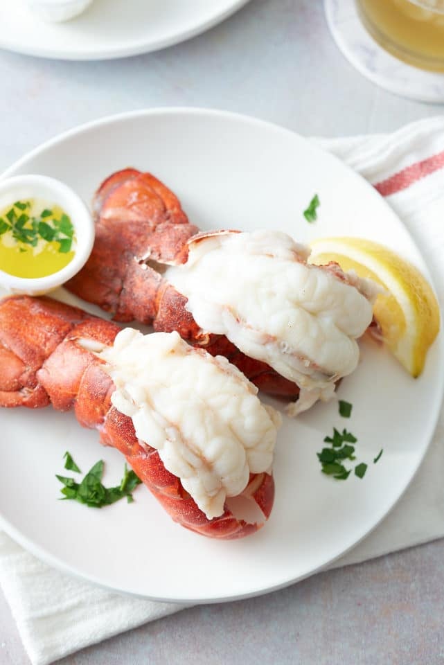 Steamed Lobster Tails My Forking Life