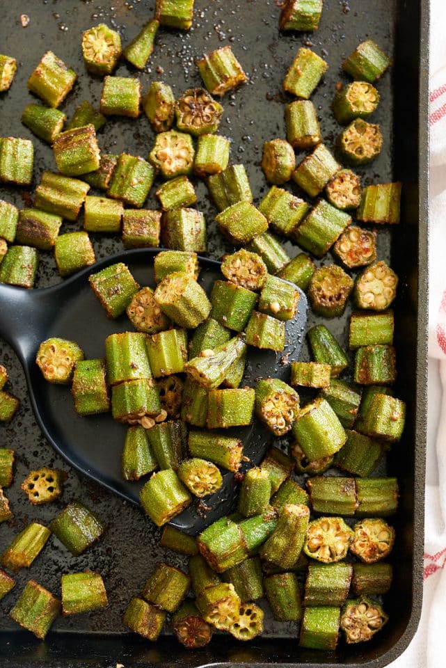 Roasted Okra My Forking Life