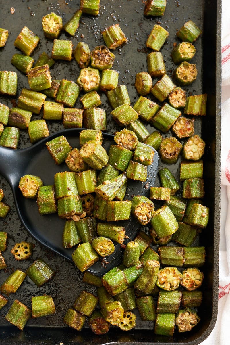 Roasted Okra My Forking Life