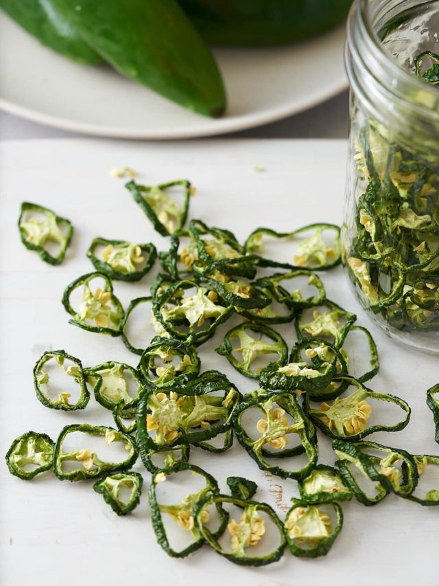 Dehydrated Jalapenos