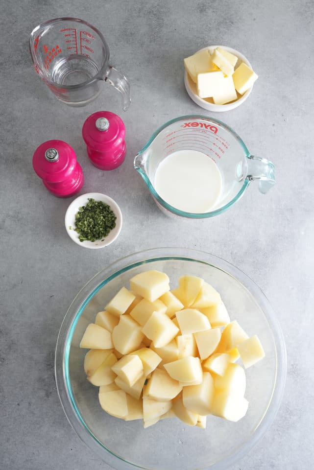 Microwave Mashed Potatoes My Forking Life