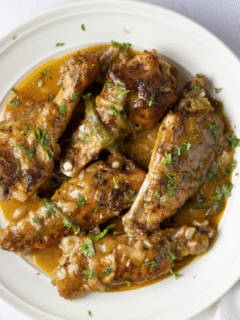 Savory Southern Smothered Turkey Wings