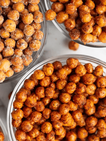 Crispy Air Fryer Chickpeas