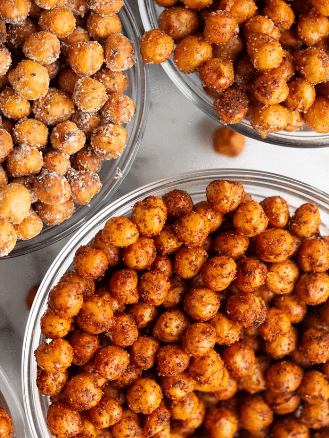 Crispy Air Fryer Chickpeas