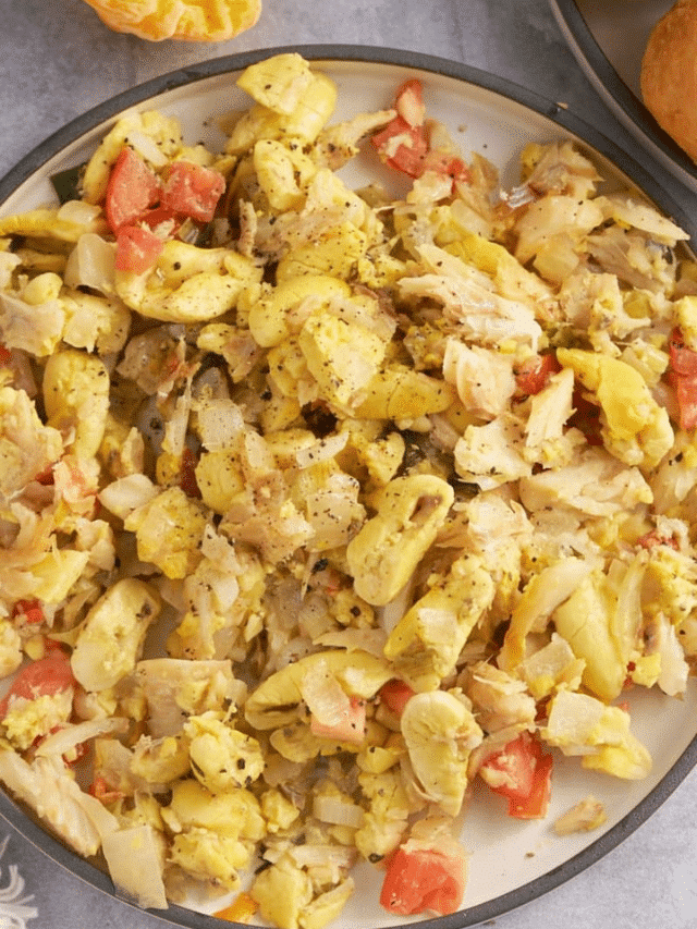 Jamaican Ackee and Saltfish