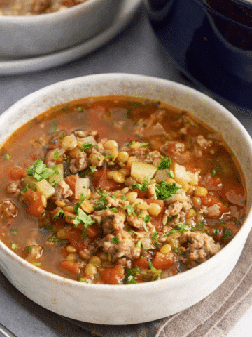 Sausage Lentil Soup