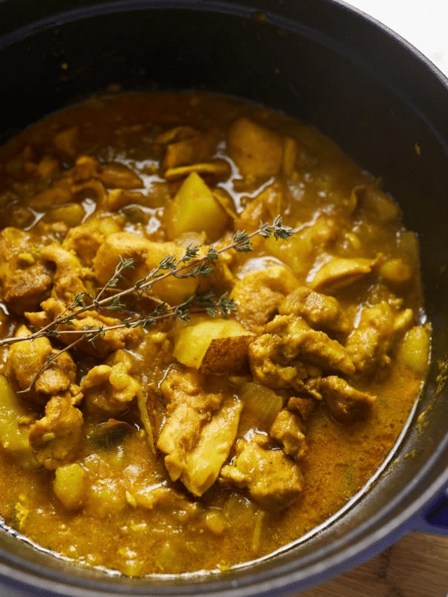 The BEST Jamaican Curry Chicken
