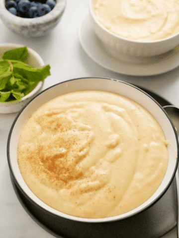 Creamy Jamaican Cornmeal Porridge