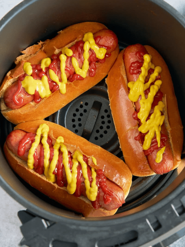 Easy Air Fryer Hot Dogs